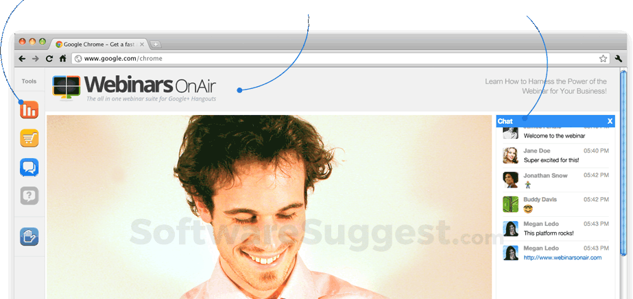Webinars OnAir Small Screenshot 1